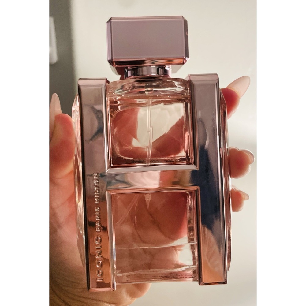 New Without Box Paris‎ Hilton Iconic Eau de Parfum 3.4 oz Pink Large Size Bottle